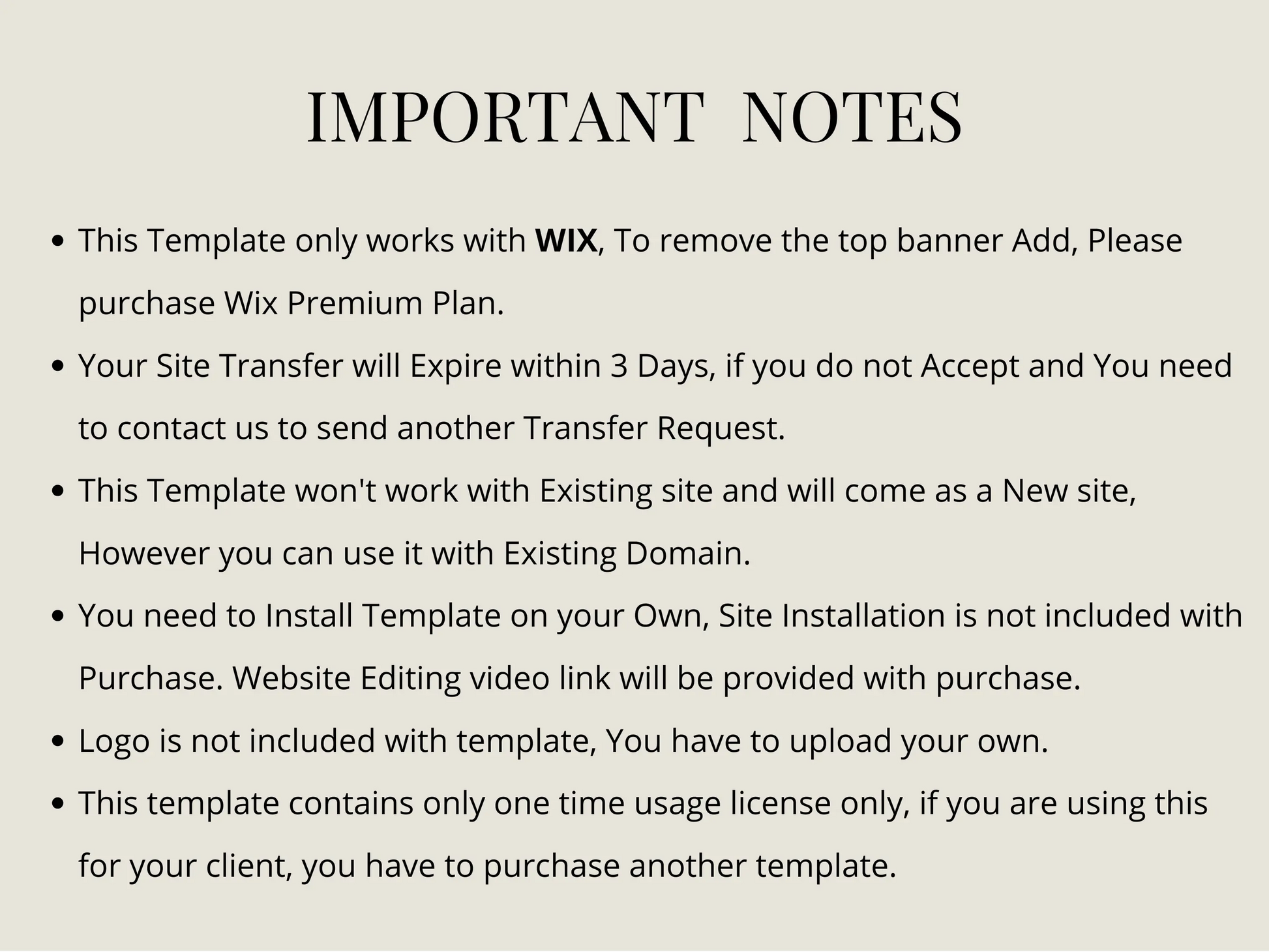 Bold Wix Website Template for Coaches & Creatives - Advertfox