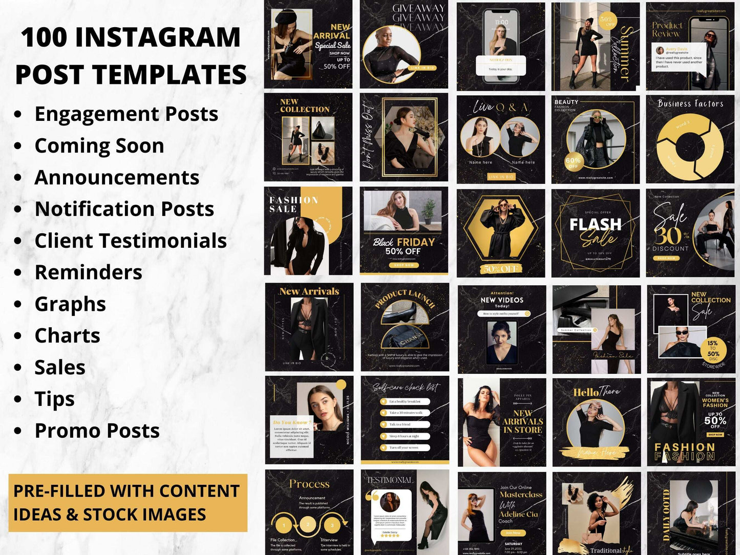 Instagram Template Bundle - Advertfox