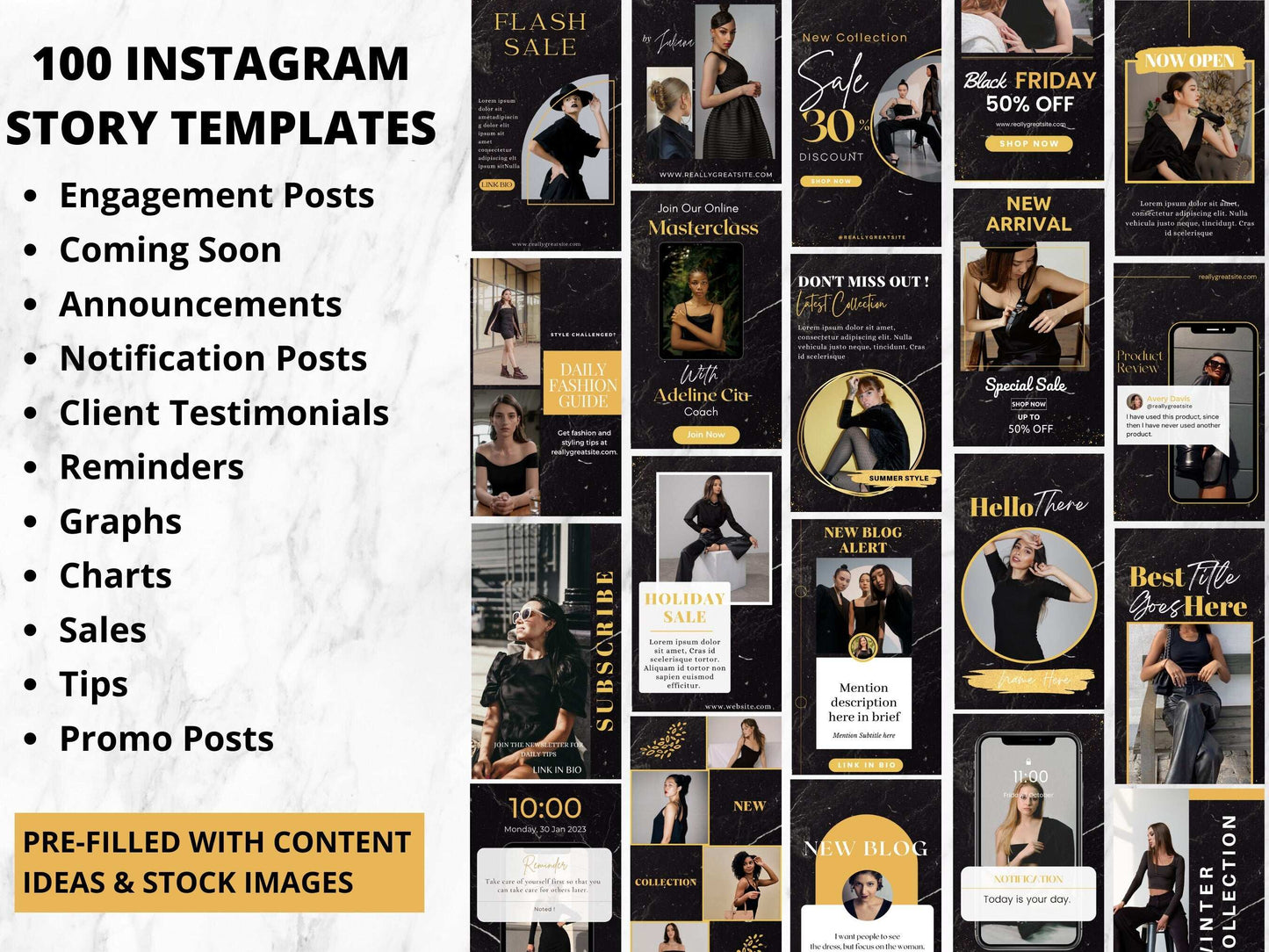 Instagram Template Bundle - Advertfox