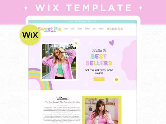 Wix Website Template - Advertfox