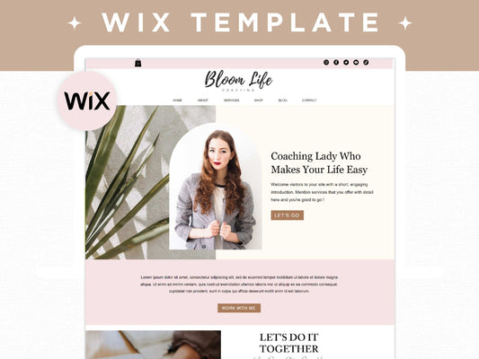 Wix Website Template - Advertfox