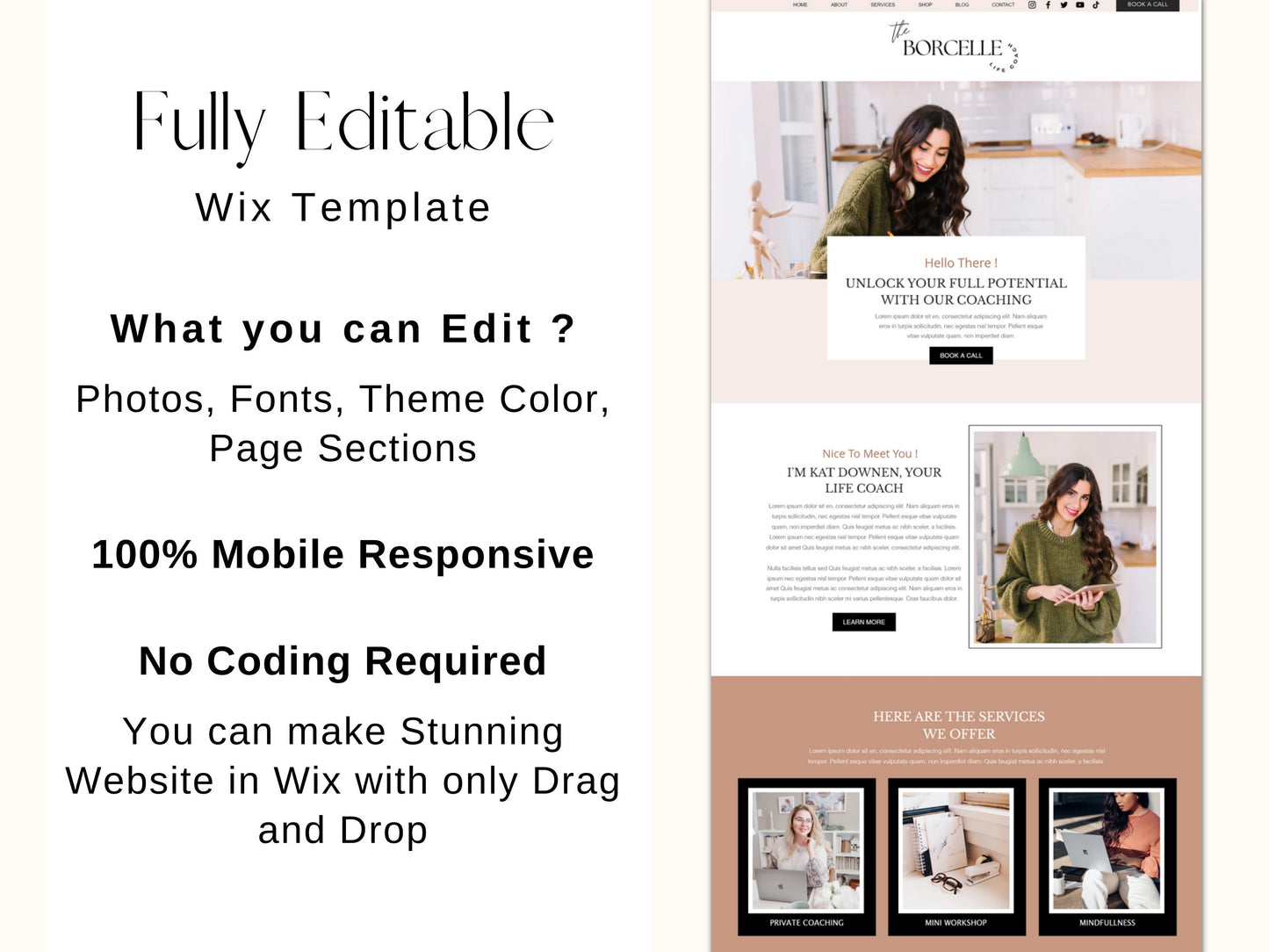 Wix Website Template - Advertfox