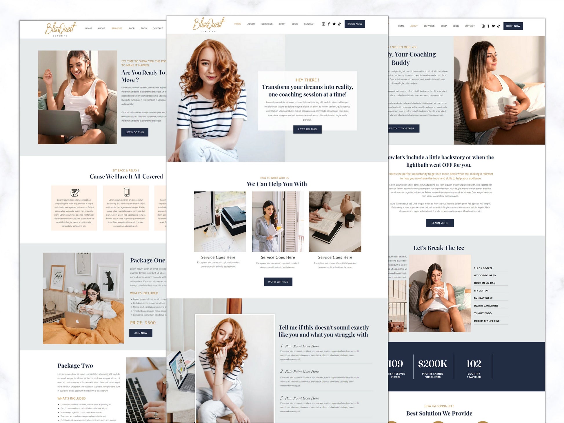 Wix Website Template - Advertfox