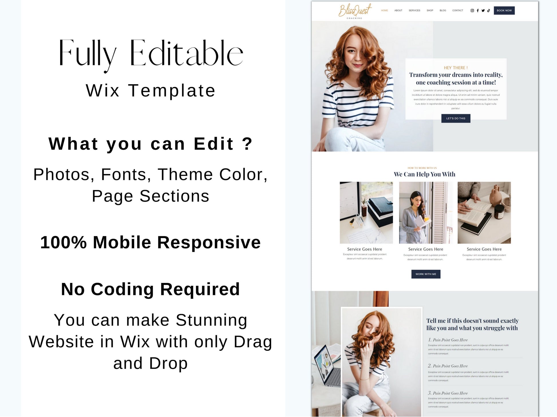 Wix Website Template - Advertfox