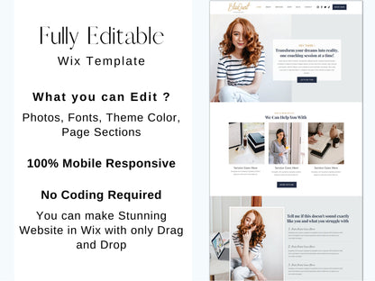 Wix Website Template - Advertfox