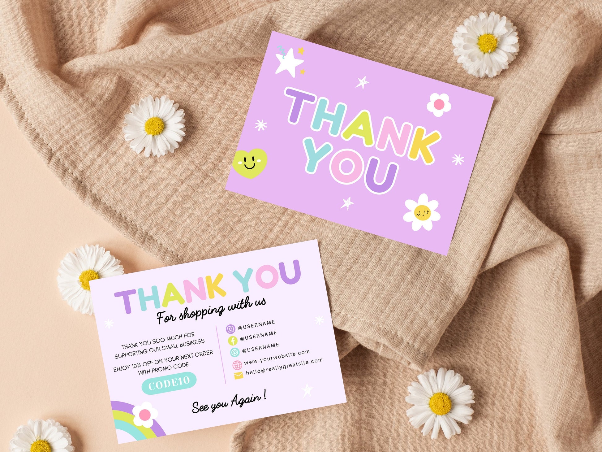 Thank You Card - Advertfox