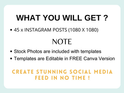 Instagram Post Templates - Advertfox