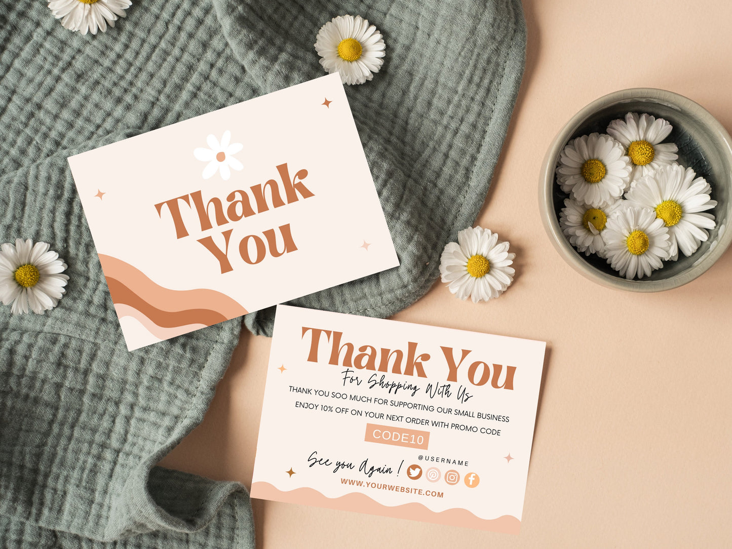 Thank You Card - Advertfox