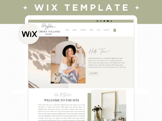 Wix Website Template - Advertfox