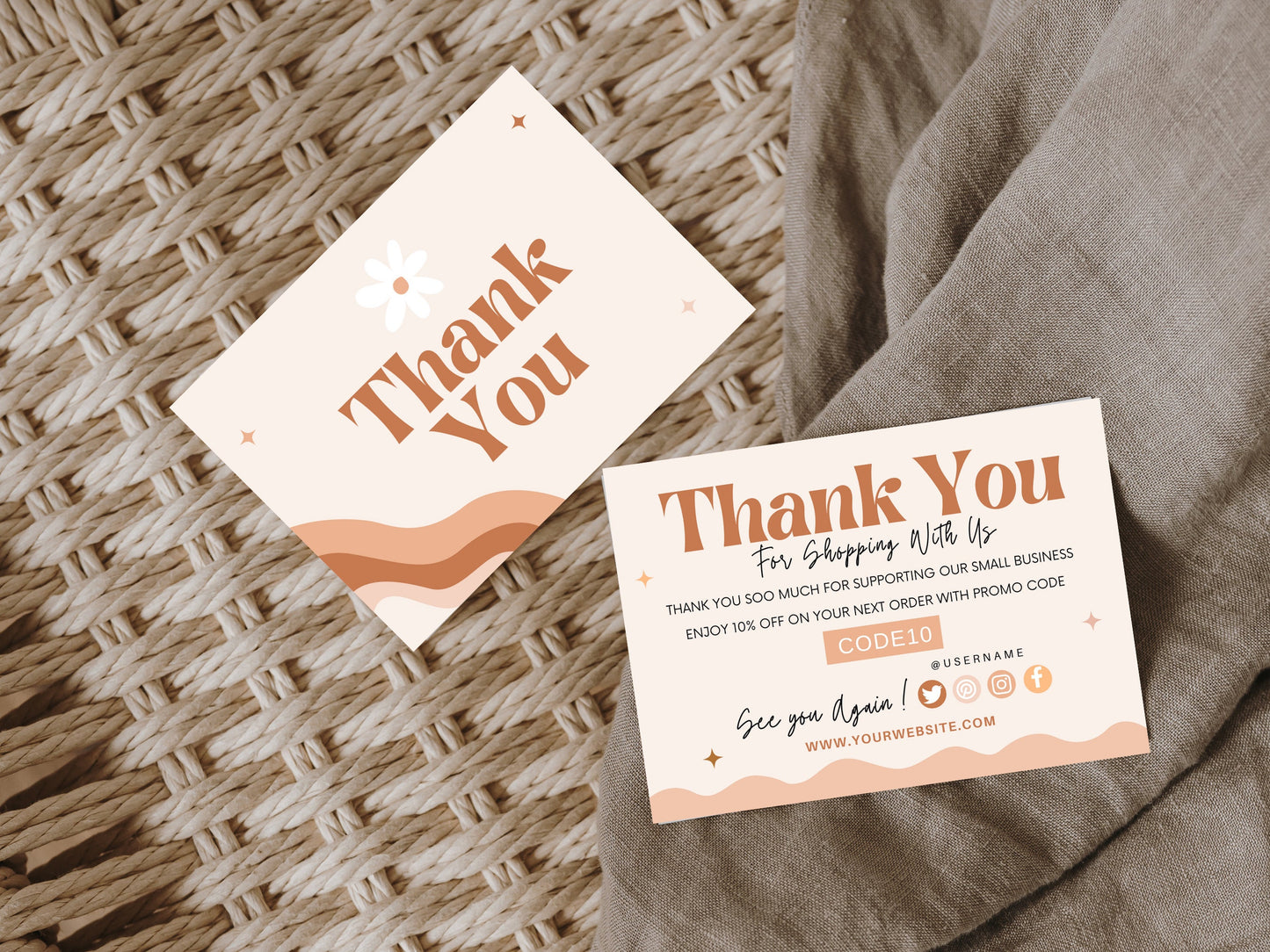 Thank You Card - Advertfox