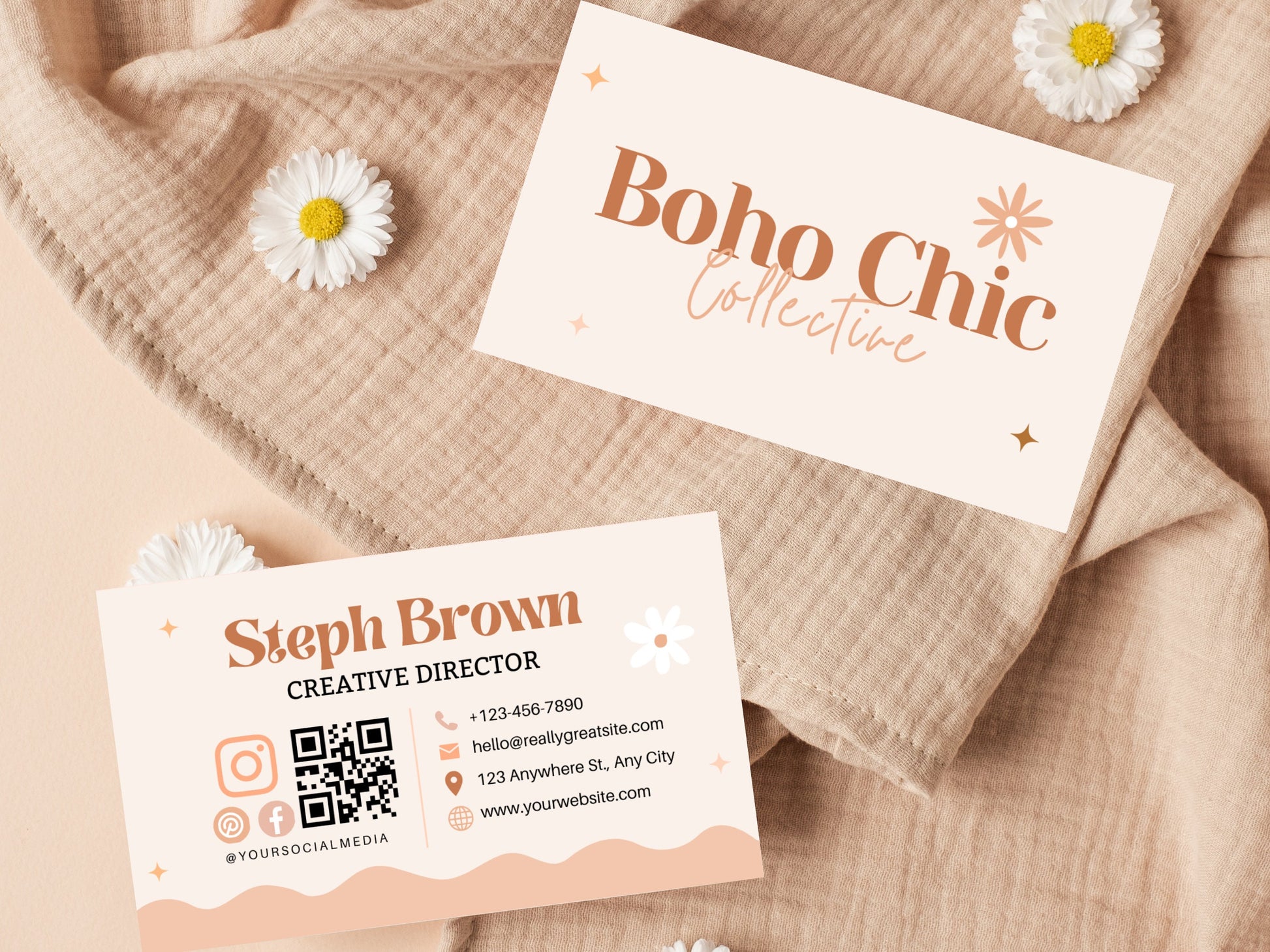 Business Card Template - Advertfox