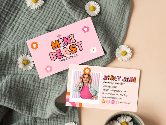 Business Card Template - Advertfox