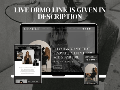 Life Coach Wix Website Template