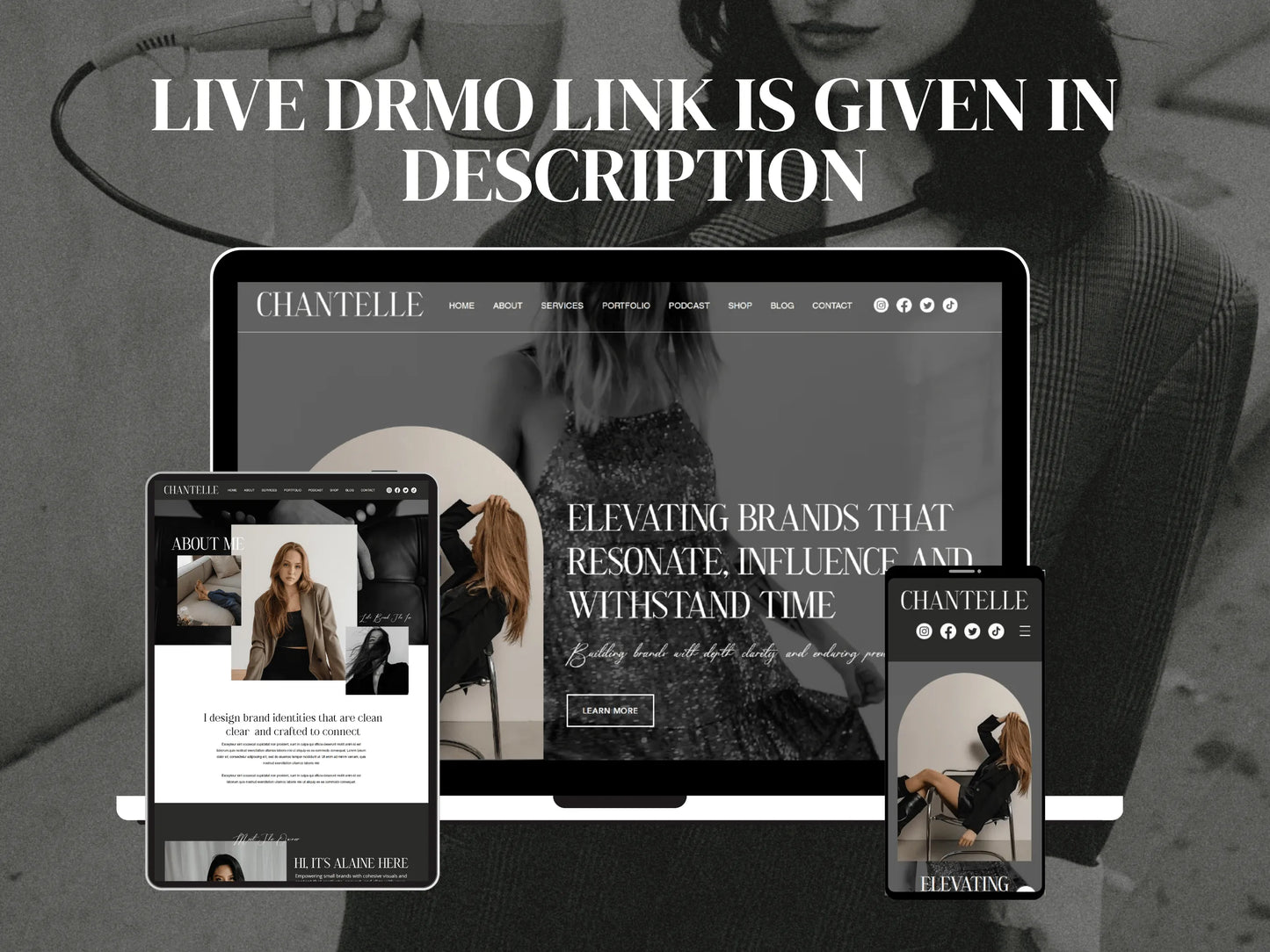 Elegant Wix Website Template for Creative Agencies - Advertfox