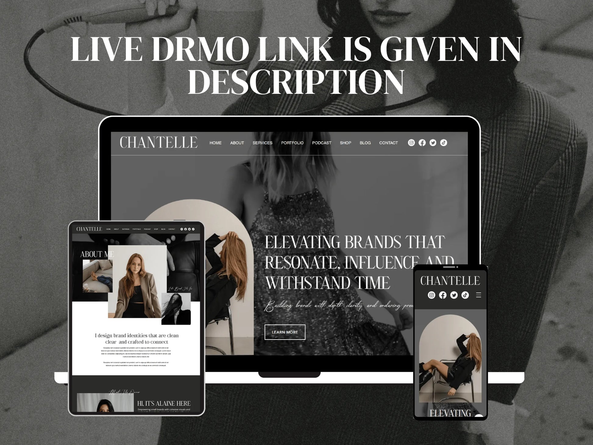 Elegant Wix Website Template for Creative Agencies - Advertfox