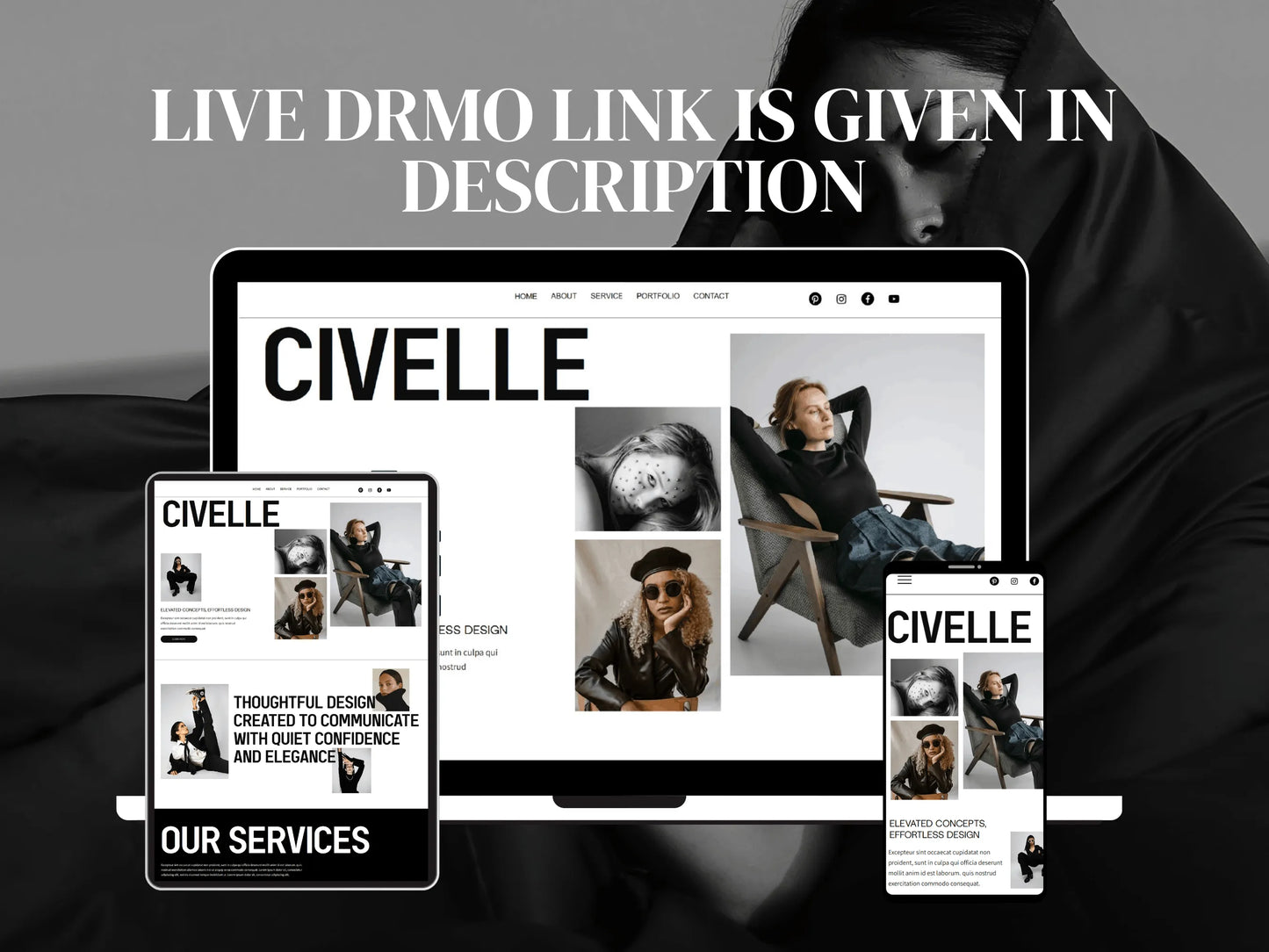 Modern Wix Studio Landing Page Template - Advertfox