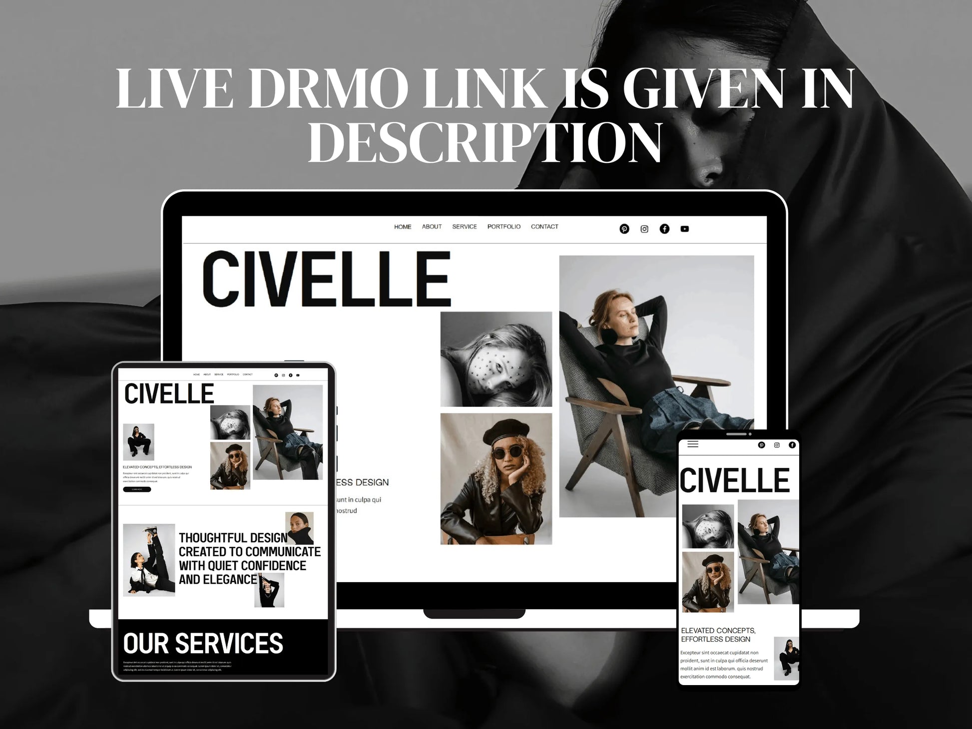 Modern Wix Studio Landing Page Template - Advertfox