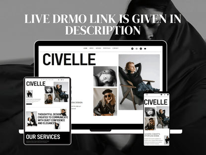 Modern Wix Studio Landing Page Template - Advertfox