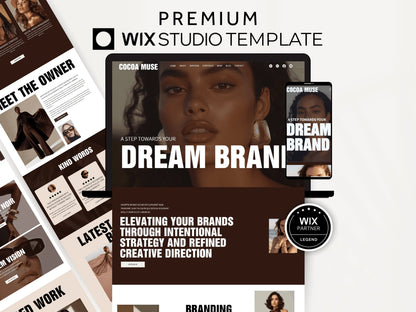 Premium Wix Studio Website Templates for Modern Brands - Advertfox