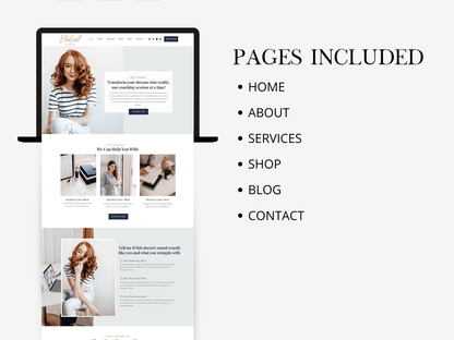 Wix Template For Coaches & Service Agency - Advertfox