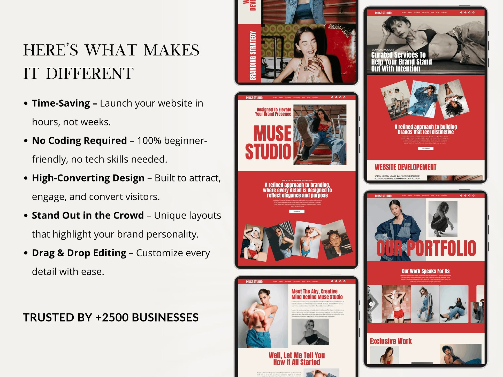 Wix Studio Website Template for Coaches, Creatives - Advertfox