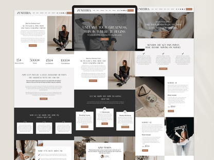 Coaching Wix Website Template