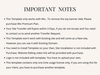 Premium Wix Website Template - Advertfox