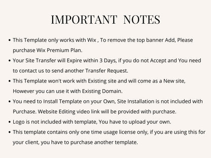Premium Wix Website Template for Brand Agency