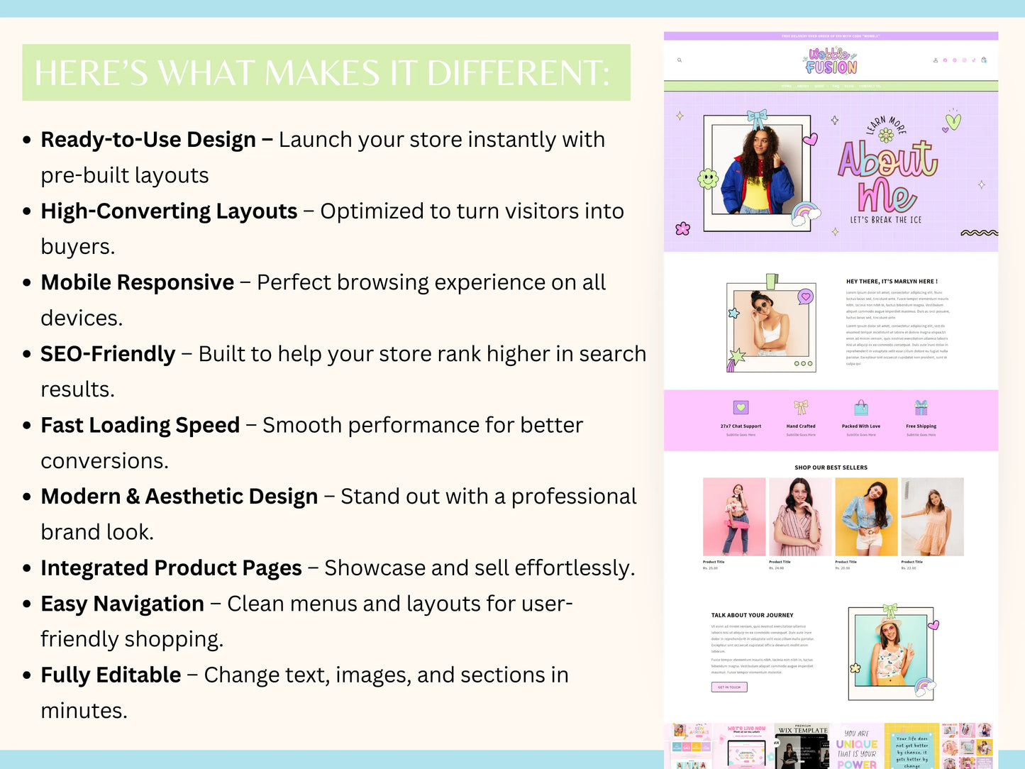 Pastel Shopify Theme - Advertfox