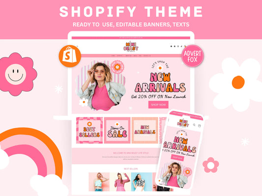 Retro Shopify Theme - Advertfox