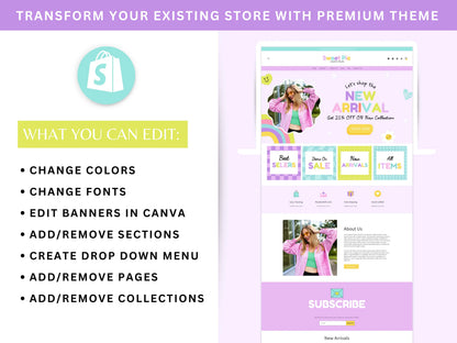 Purple Shopify Theme - Advertfox