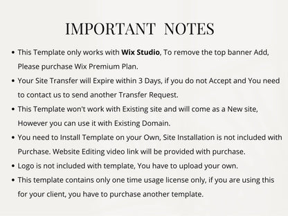 Bold Wix Studio Website Template for Brand Agency
