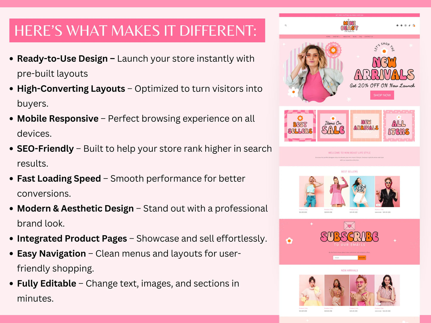 Retro Shopify Theme - Advertfox