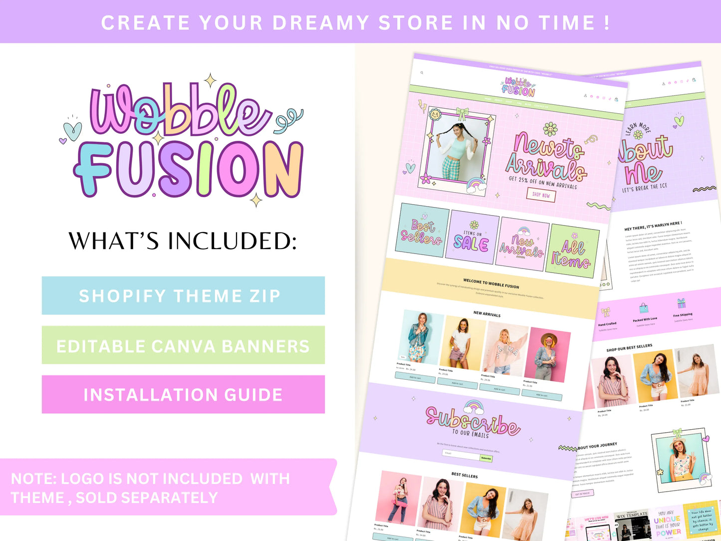 Pastel Shopify Theme - Advertfox