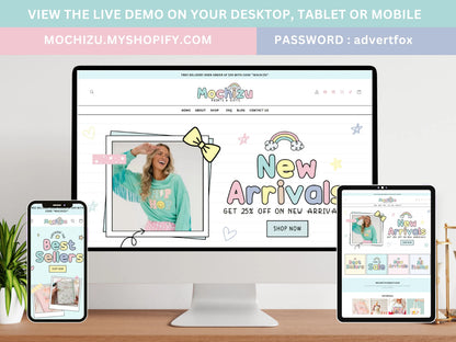 Pastel Shopify Theme - Advertfox