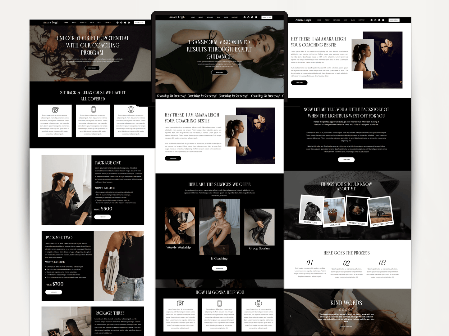 Luxury Wix Website Template