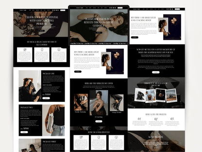 Professional Wix Website Template for Coaches & Consultants - Advertfox