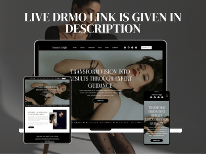 Luxury Wix Website Template