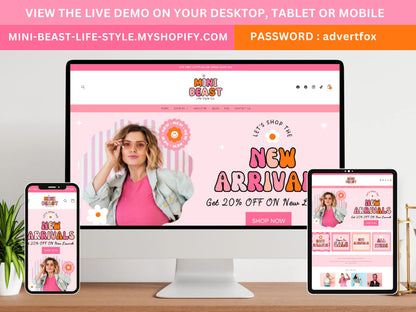 Retro Shopify Theme - Advertfox