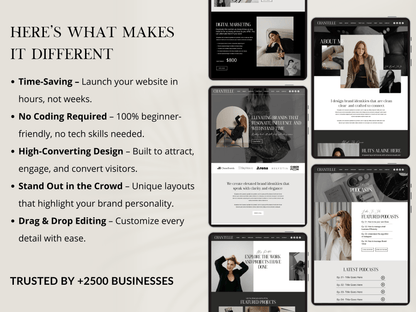 Life Coach Wix Website Template