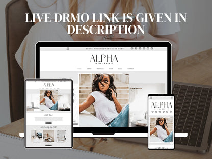 Wix Website Template for Coaches & Service Agency - Advertfox