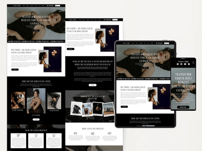 Professional Wix Website Template for Coaches & Consultants - Advertfox