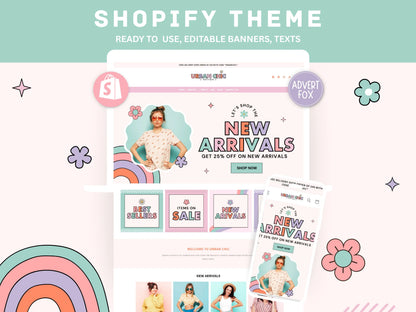 Groovy Shopify Theme for Boutique - Advertfox