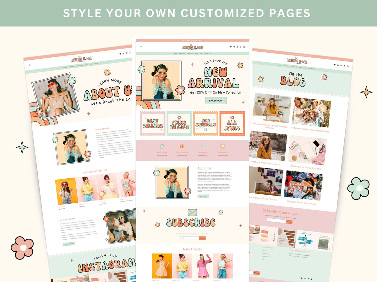 Retro Shopify Theme - Advertfox