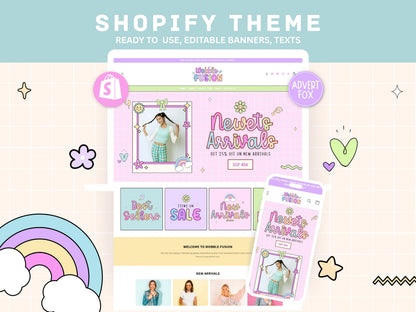 Pastel Shopify Theme - Advertfox