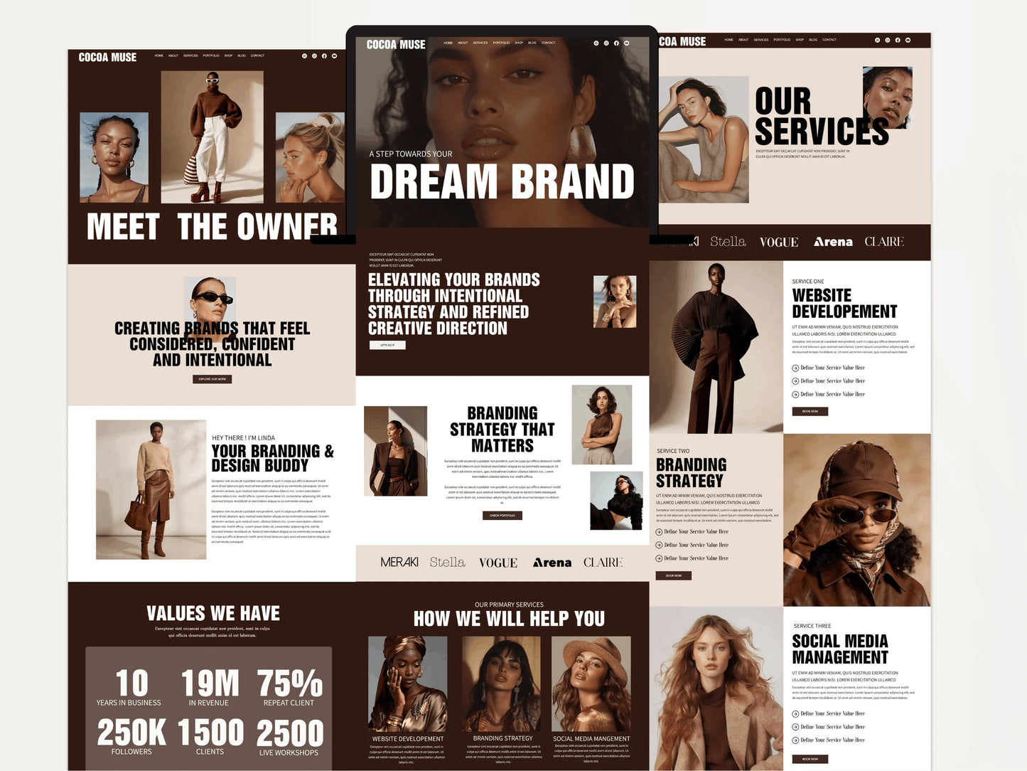 Premium Wix Studio Website Templates for Modern Brands - Advertfox