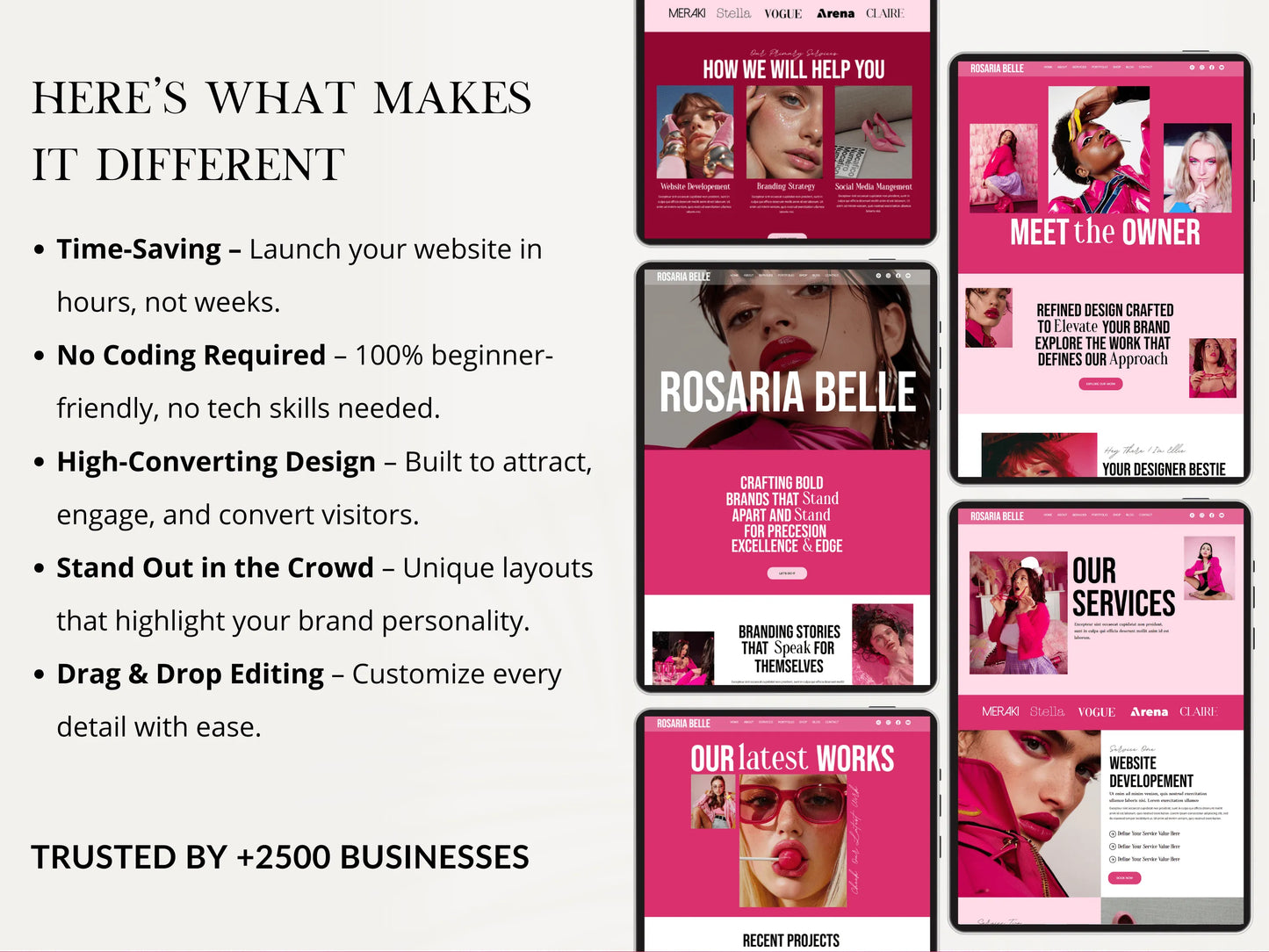 Luxury Wix Studio Website Template for Service Businesses - Advertfox