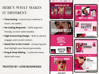 Luxury Wix Studio Website Template for Service Businesses - Advertfox