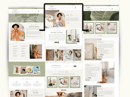 Elegant Wix Website Template For Coaches & Creative Agengency - Advertfox