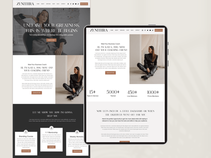 Coaching Wix Website Template